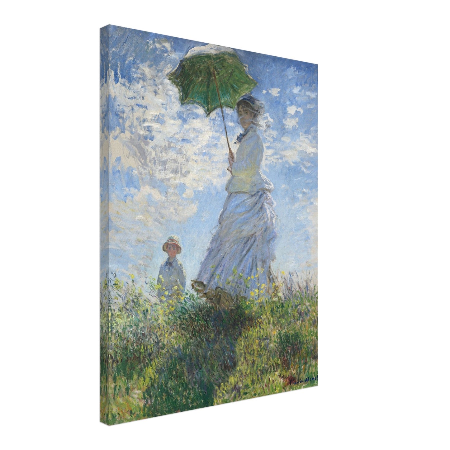 Madame Monet and Her Son - Claude Monet - Print Material - Master's Gaze