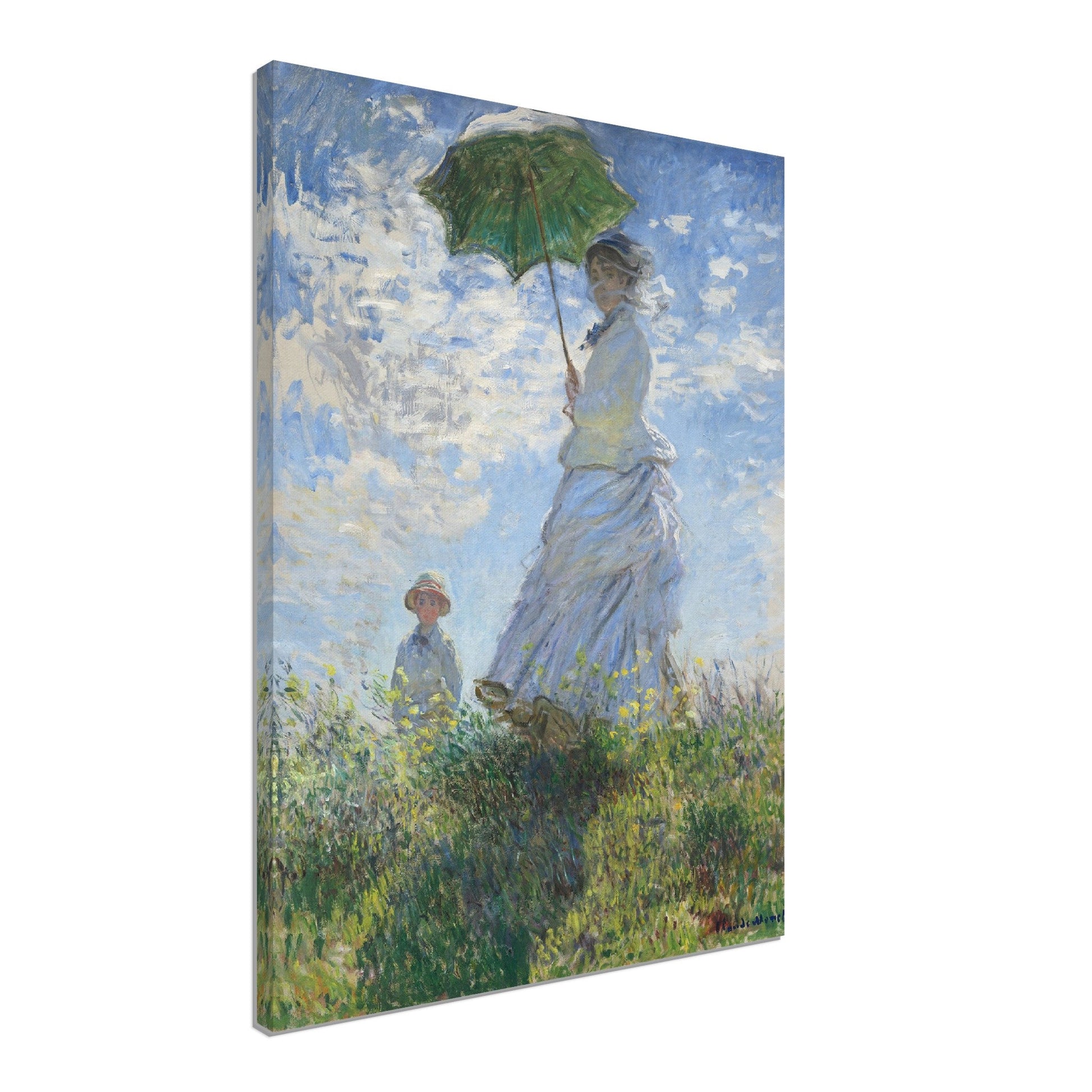 Madame Monet and Her Son - Claude Monet - Print Material - Master's Gaze