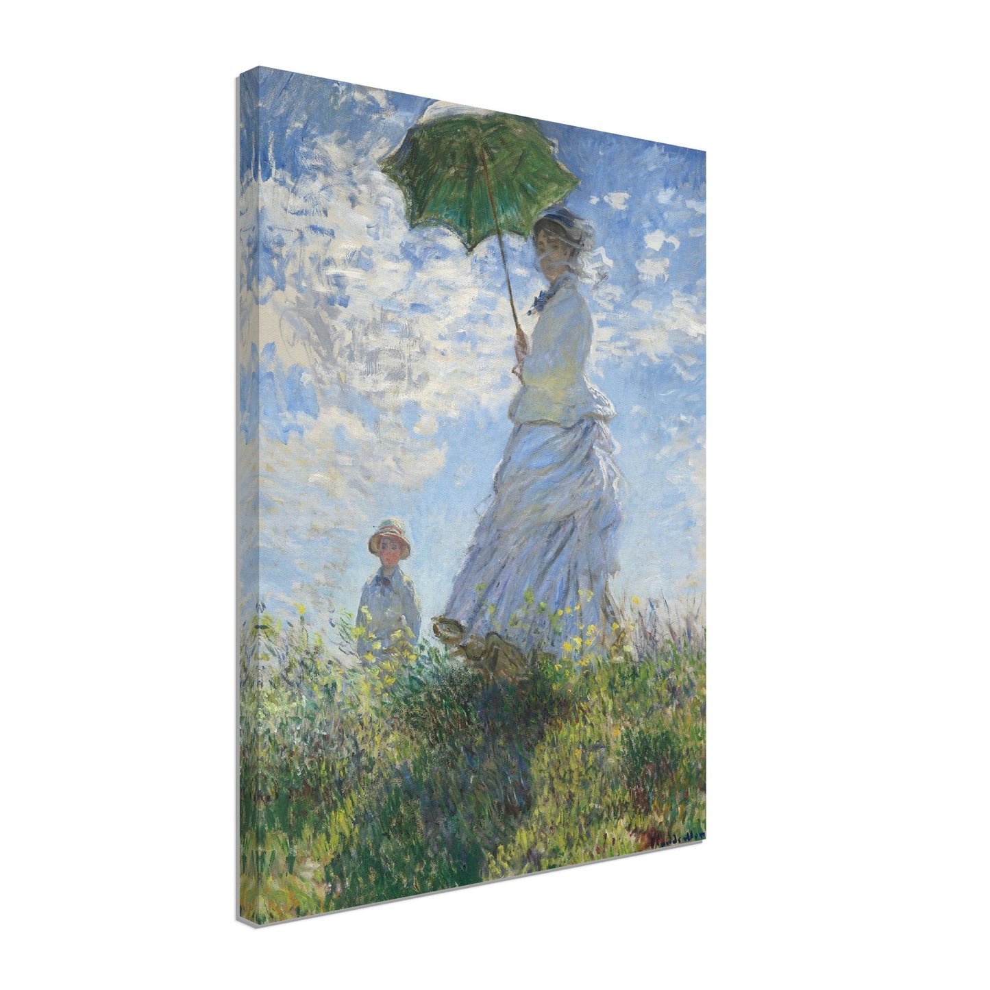 Madame Monet and Her Son - Claude Monet - Print Material - Master's Gaze