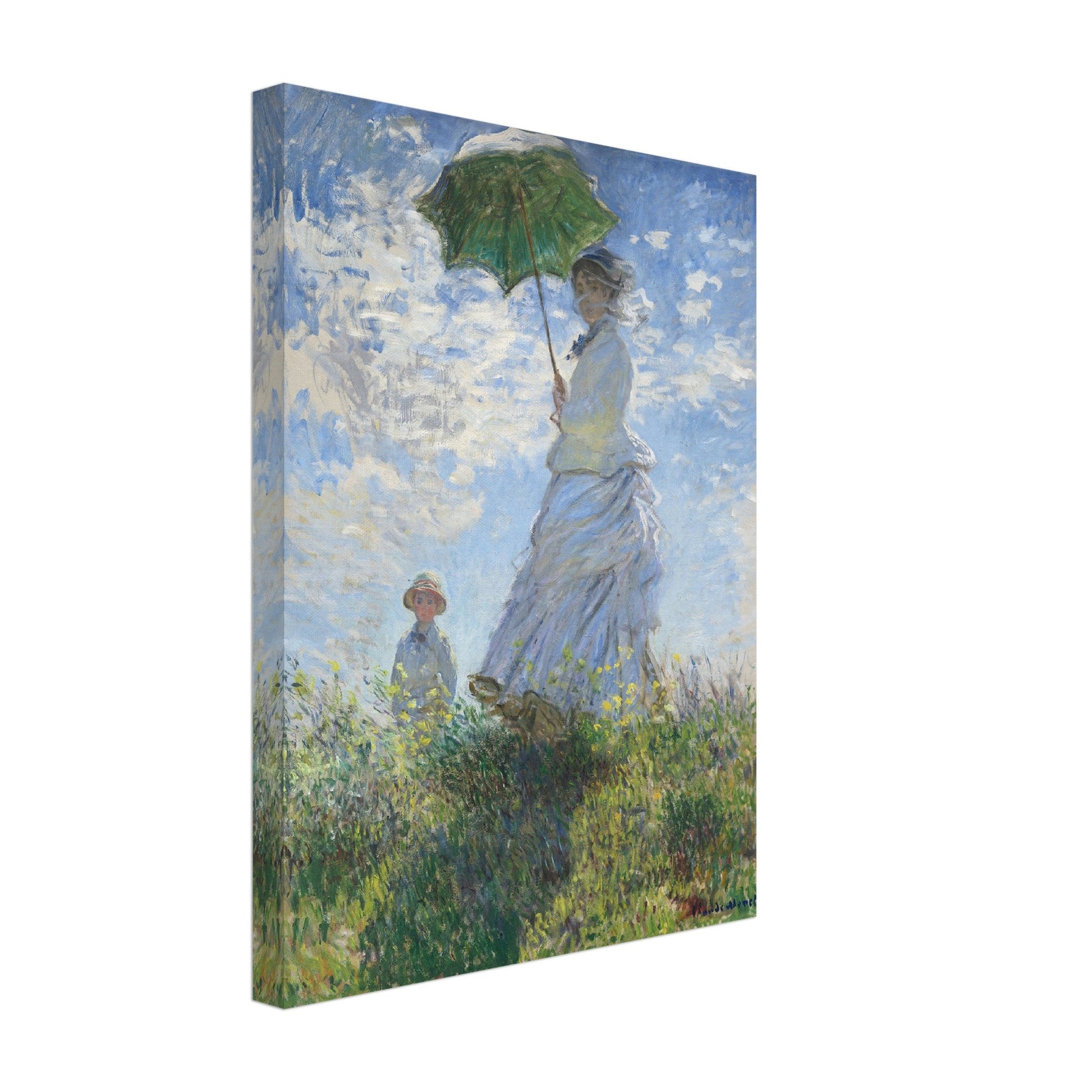 Madame Monet and Her Son - Claude Monet - Print Material - Master's Gaze