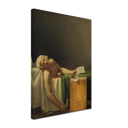 Marat Assassinated (1793) by Jacques Louis David - Print Material - Master's Gaze