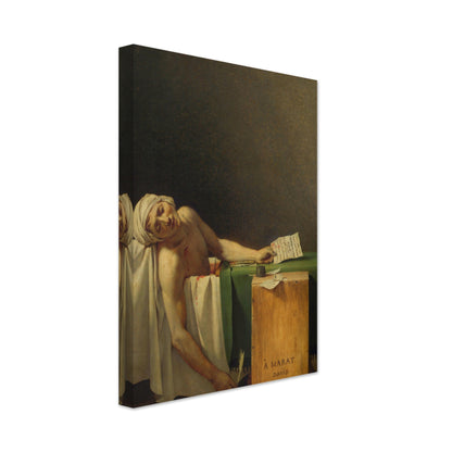 Marat Assassinated (1793) by Jacques Louis David - Print Material - Master's Gaze