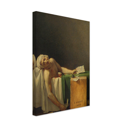 Marat Assassinated (1793) by Jacques Louis David - Print Material - Master's Gaze