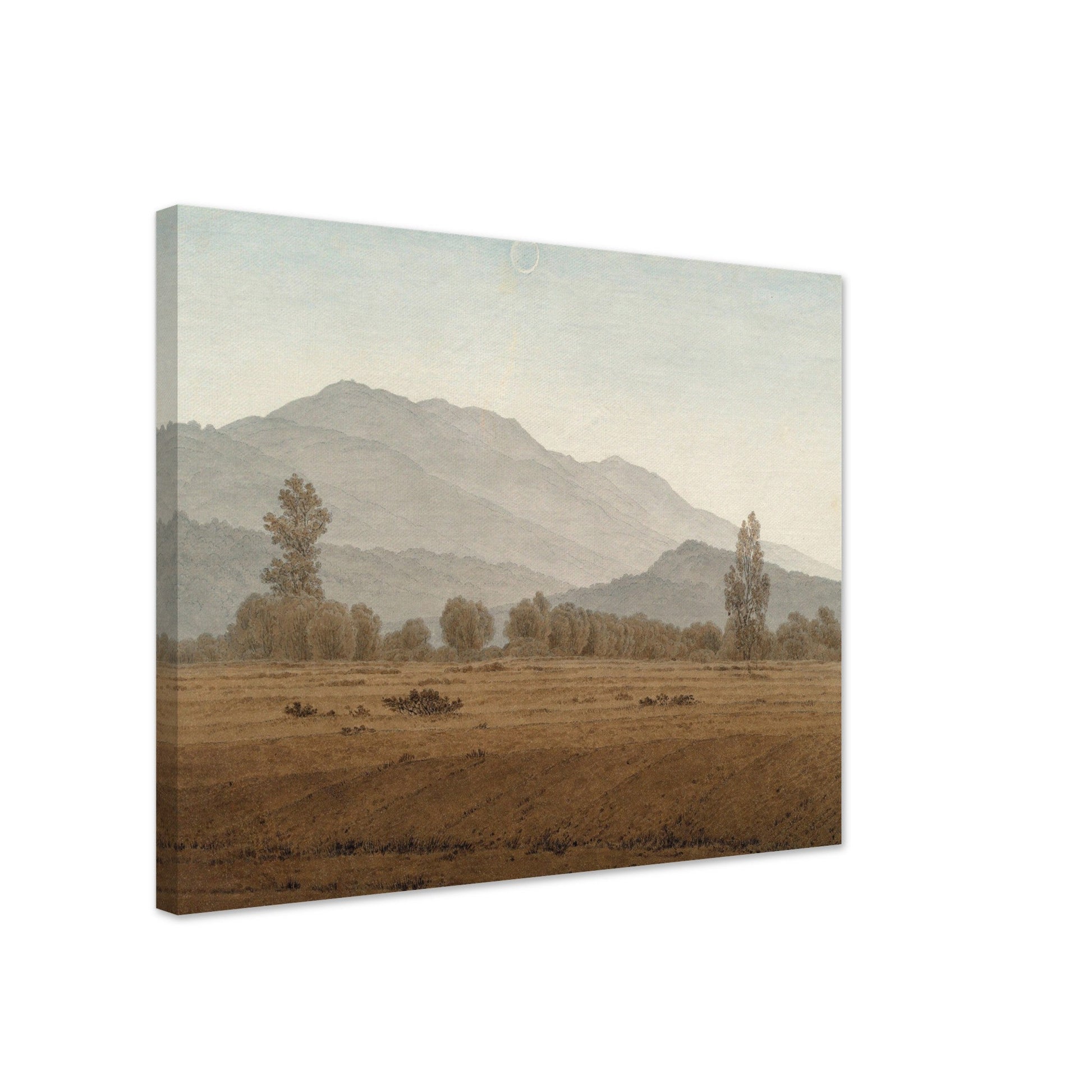 New moon over the Giant Mountains by Caspar David Friedrich - Print Material - Master's Gaze