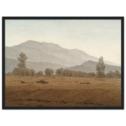 New moon over the Giant Mountains by Caspar David Friedrich - Print Material - Master's Gaze