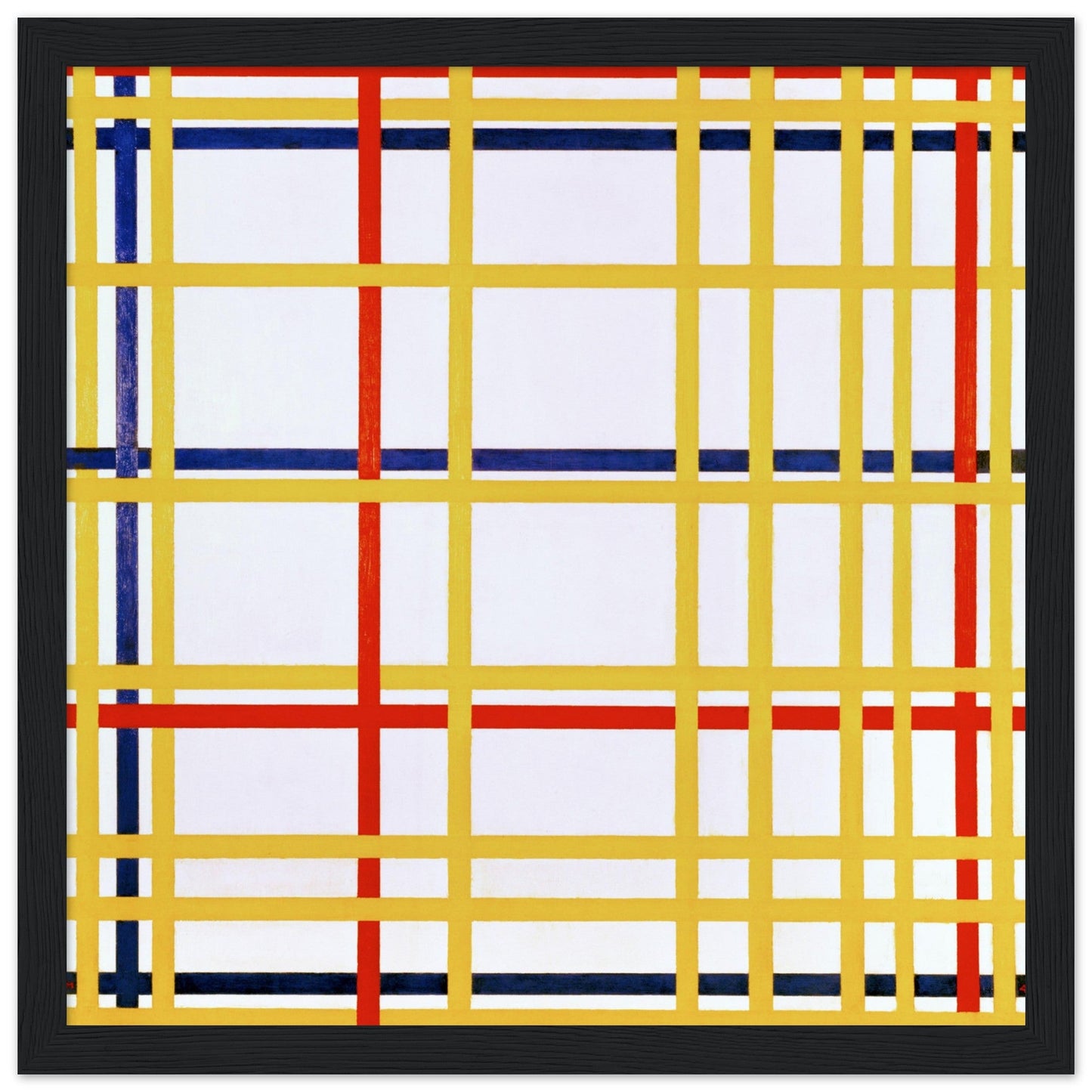 New York City I (1942) by Piet Mondrian - Print Material - Master's Gaze