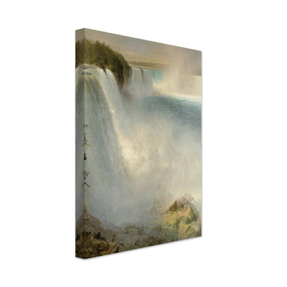 Niagara Falls, from the American Side by Frederic Edwin Church - Print Material - Master's Gaze