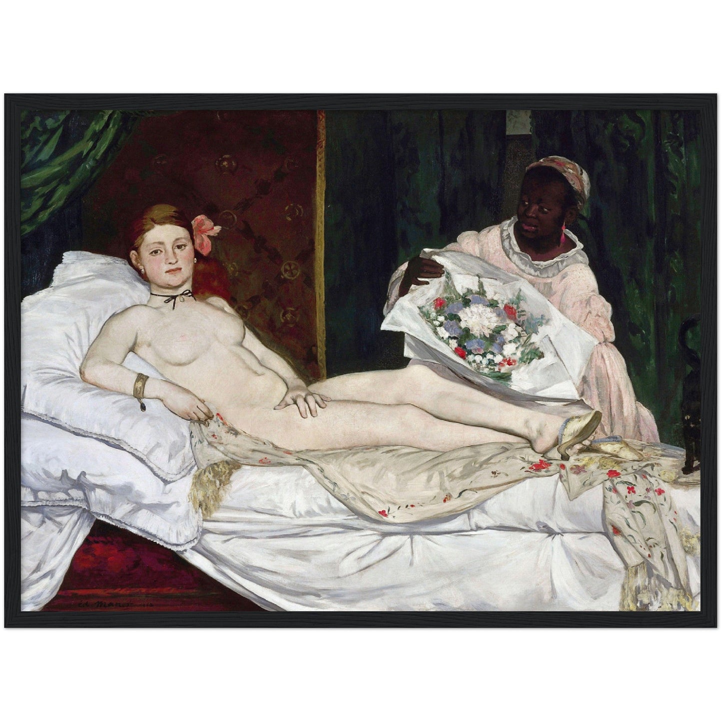 Olympia - Édouard Manet - Print Material - Master's Gaze