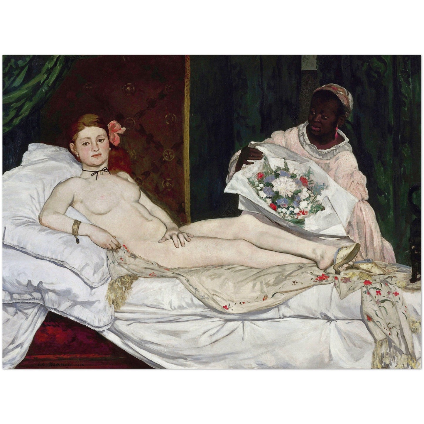 Olympia - Édouard Manet - Print Material - Master's Gaze