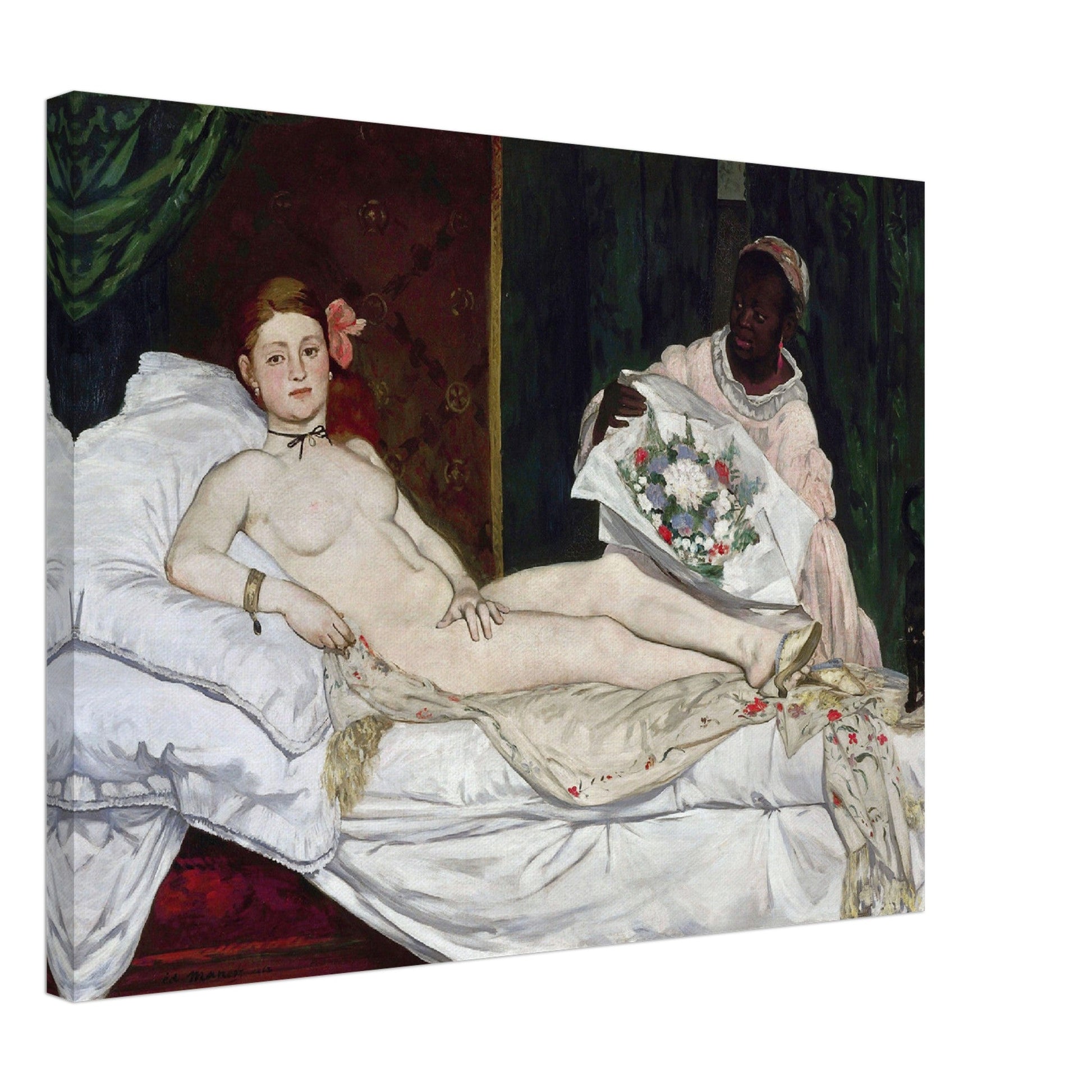 Olympia - Édouard Manet - Print Material - Master's Gaze