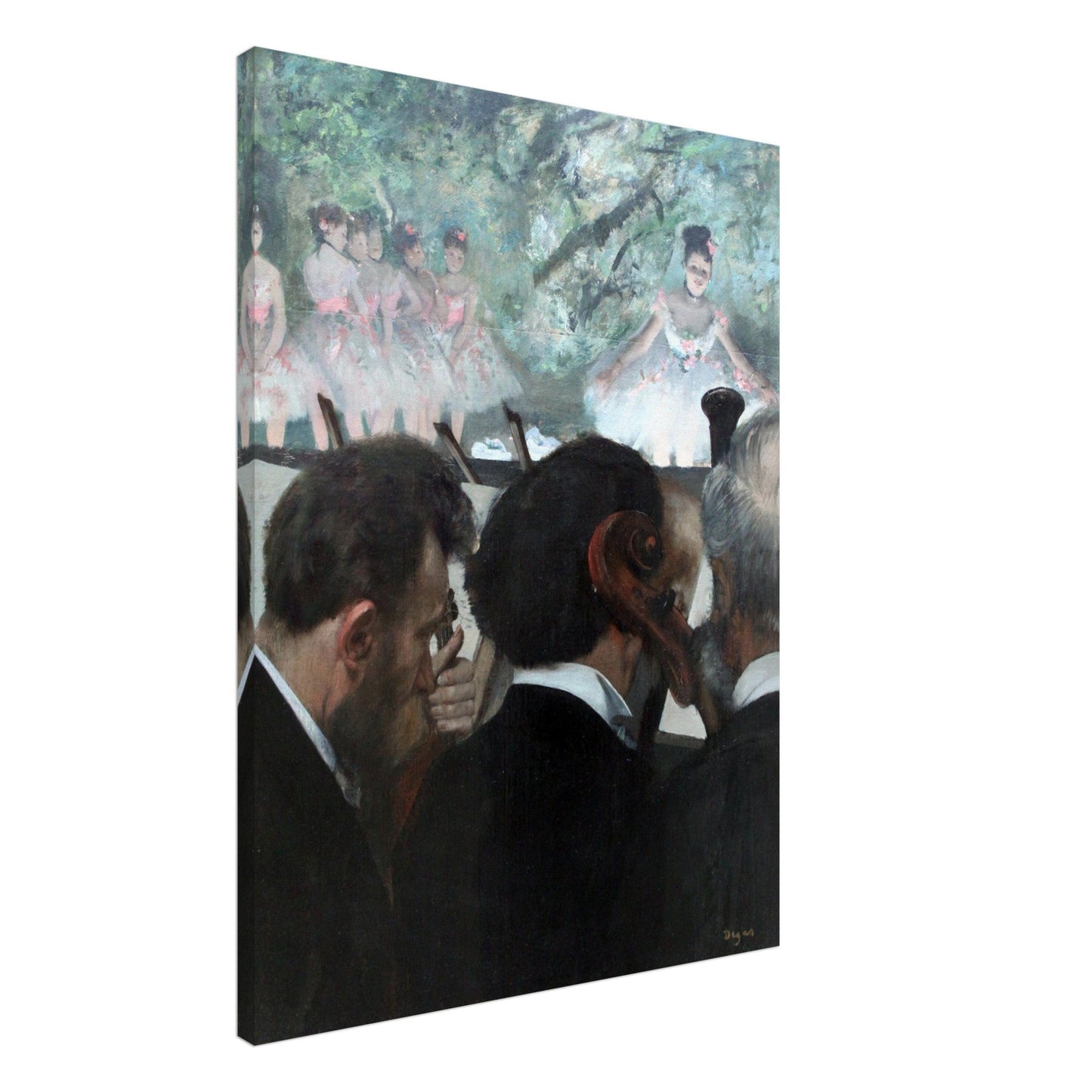 Orchestra Musicians (1872) by Edgar Degas - Print Material - Master's Gaze