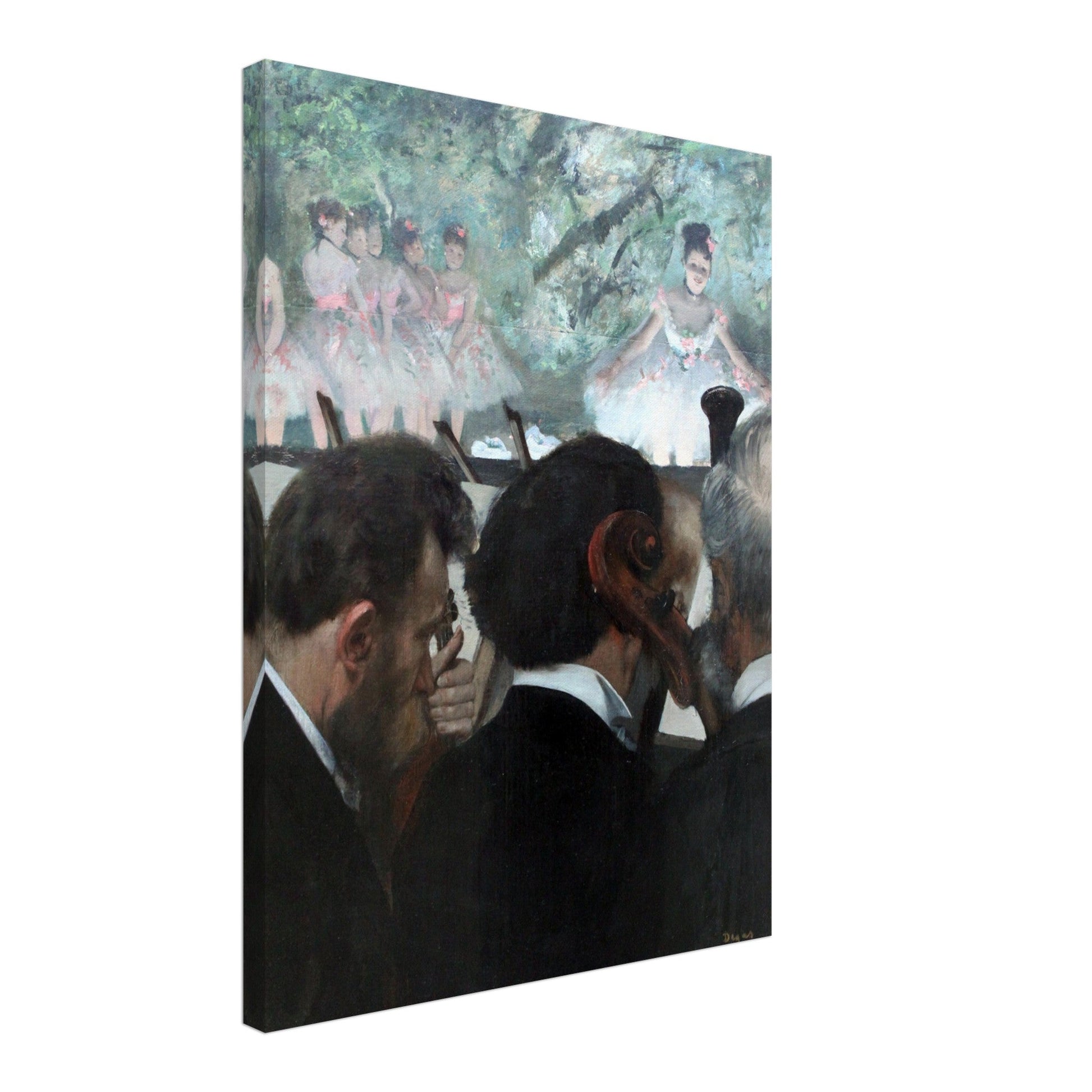 Orchestra Musicians (1872) by Edgar Degas - Print Material - Master's Gaze