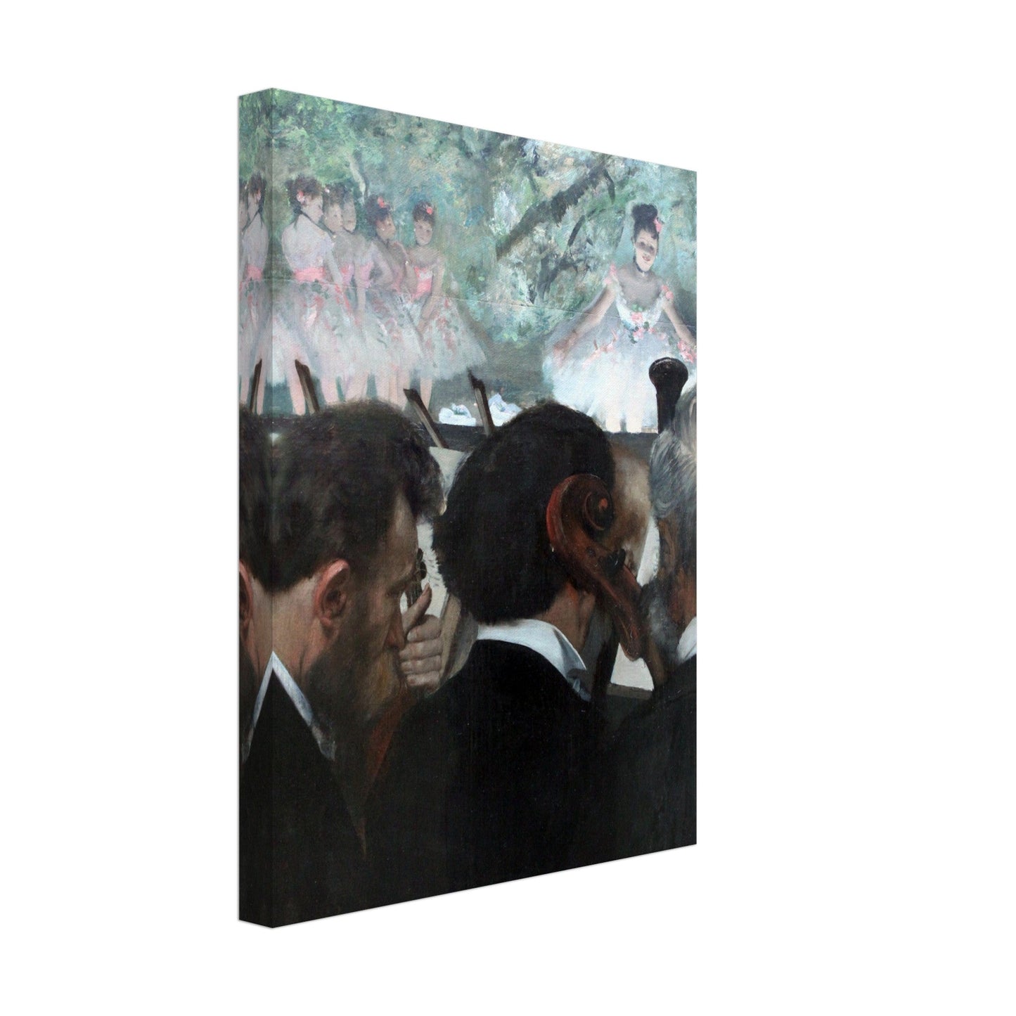 Orchestra Musicians (1872) by Edgar Degas - Print Material - Master's Gaze