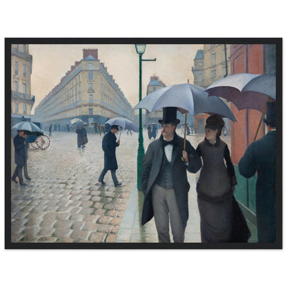 Paris Street, Rainy Day by Gustave Caillebotte (1877) - Print Material - Master's Gaze