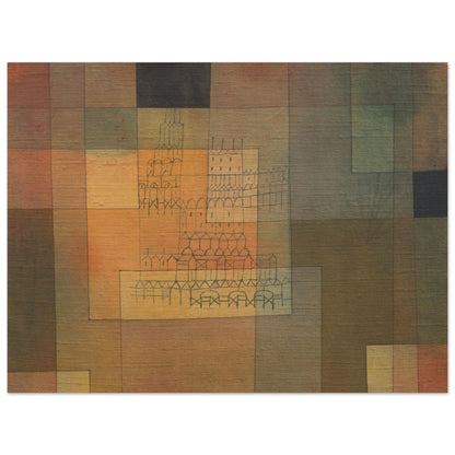 Polyphonic Architecture (1930) by Paul Klee - Print Material - Master's Gaze