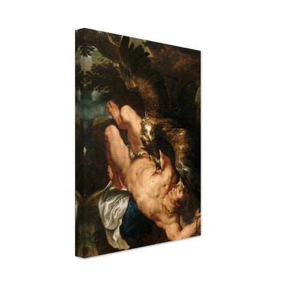 Prometheus Bound (1618) by Pieter Paul Rubens - Print Material - Master's Gaze