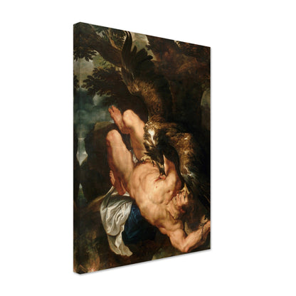 Prometheus Bound (1618) by Pieter Paul Rubens - Print Material - Master's Gaze