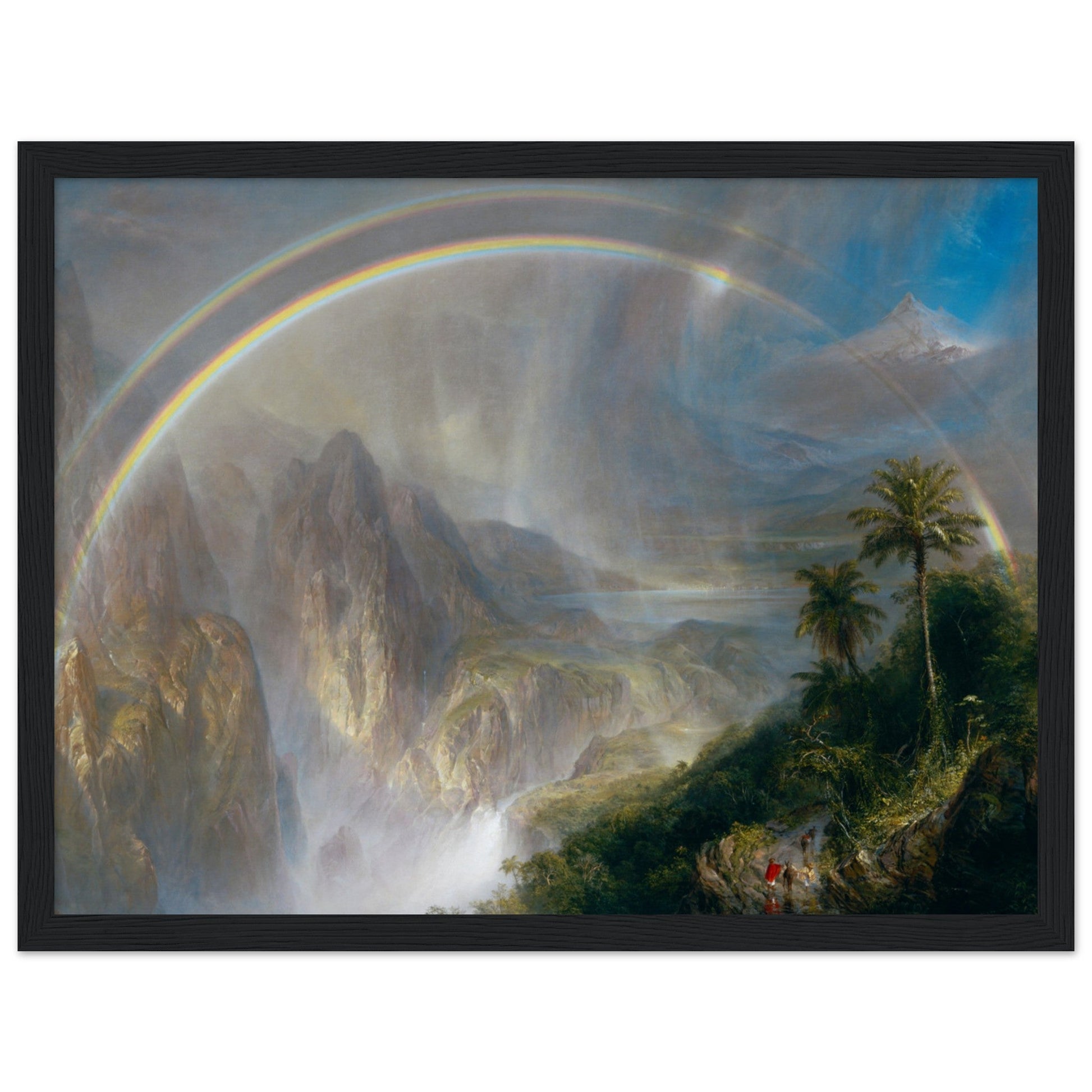 Rainy Season in the Tropics by Frederic Edwin Church - Print Material - Master's Gaze