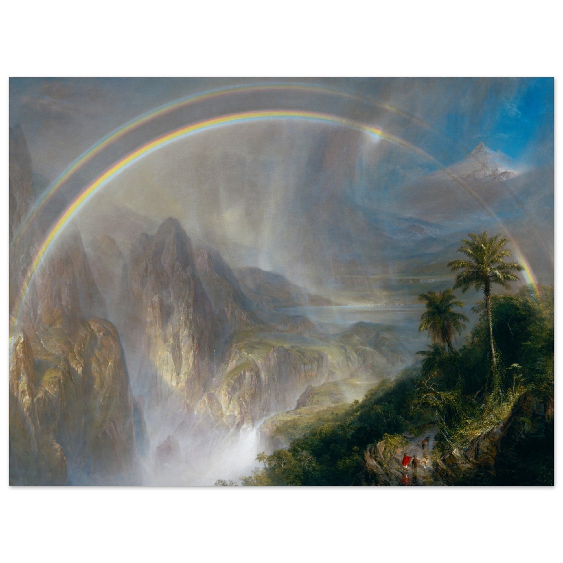 Rainy Season in the Tropics by Frederic Edwin Church - Print Material - Master's Gaze