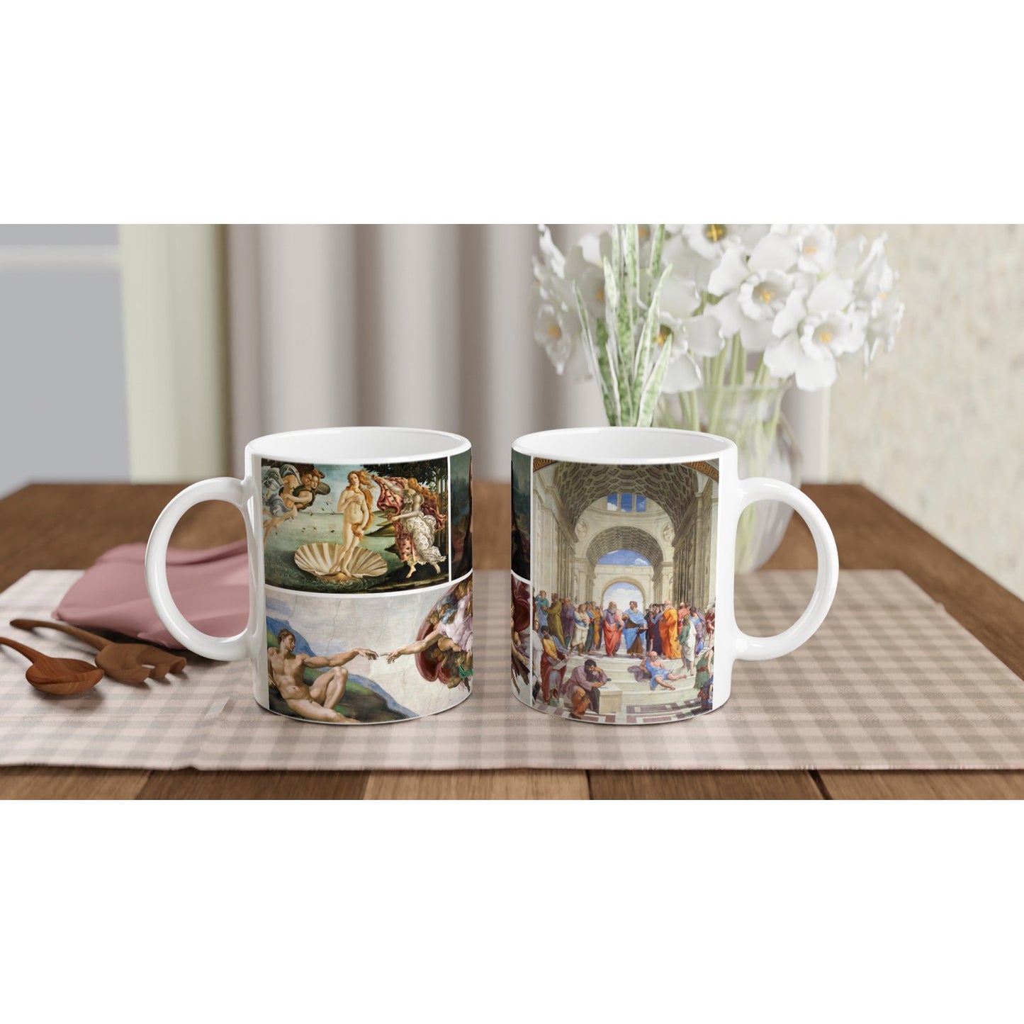 Renaissance Art Mug Collection - Print Material - Master's Gaze