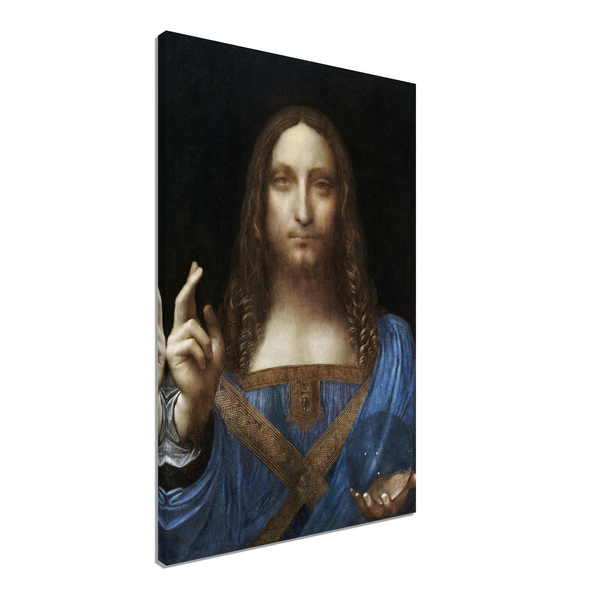 Salvator Mundi - Leonardo da Vinci - Print Material - Master's Gaze