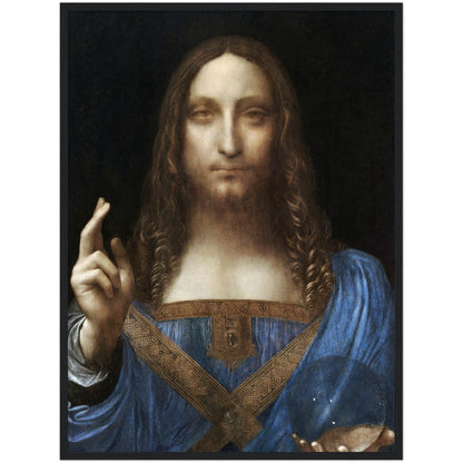 Salvator Mundi - Leonardo da Vinci - Print Material - Master's Gaze