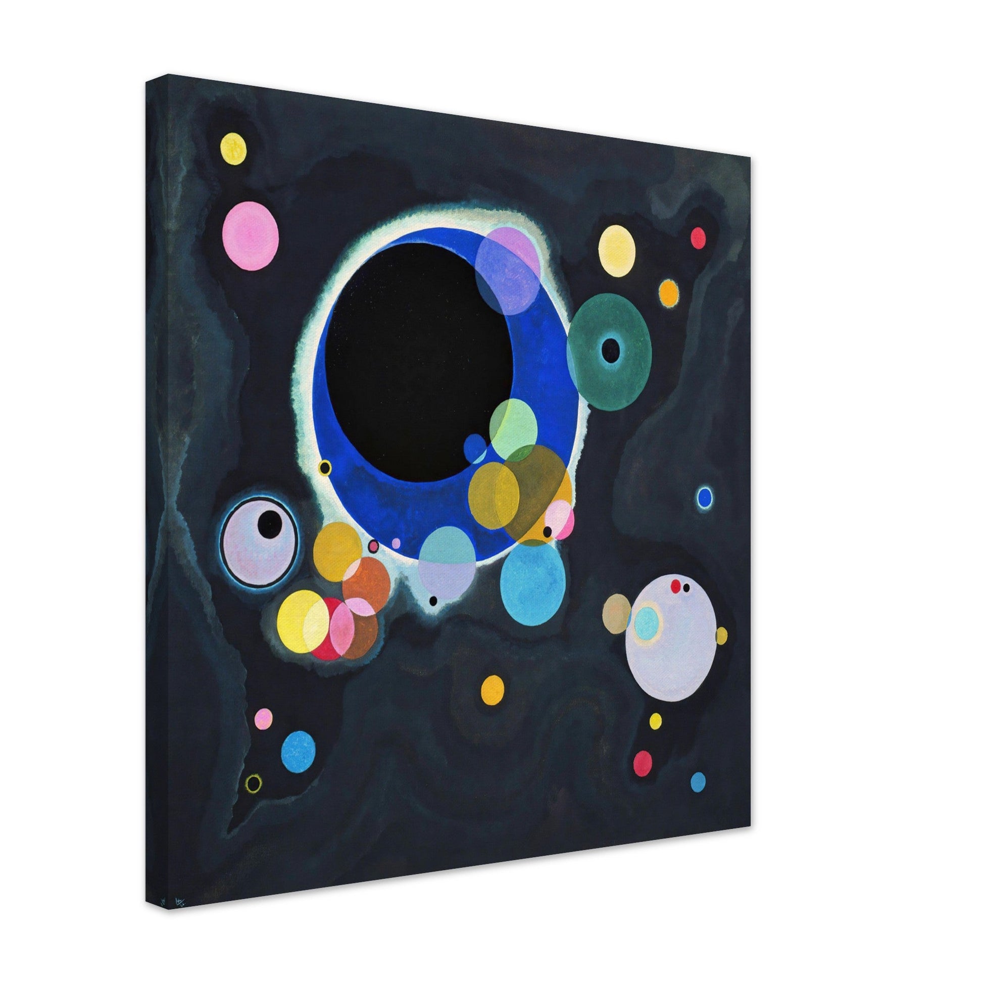 Several Circles (1926) by Wassily Kandinsky - Print Material - Master's Gaze