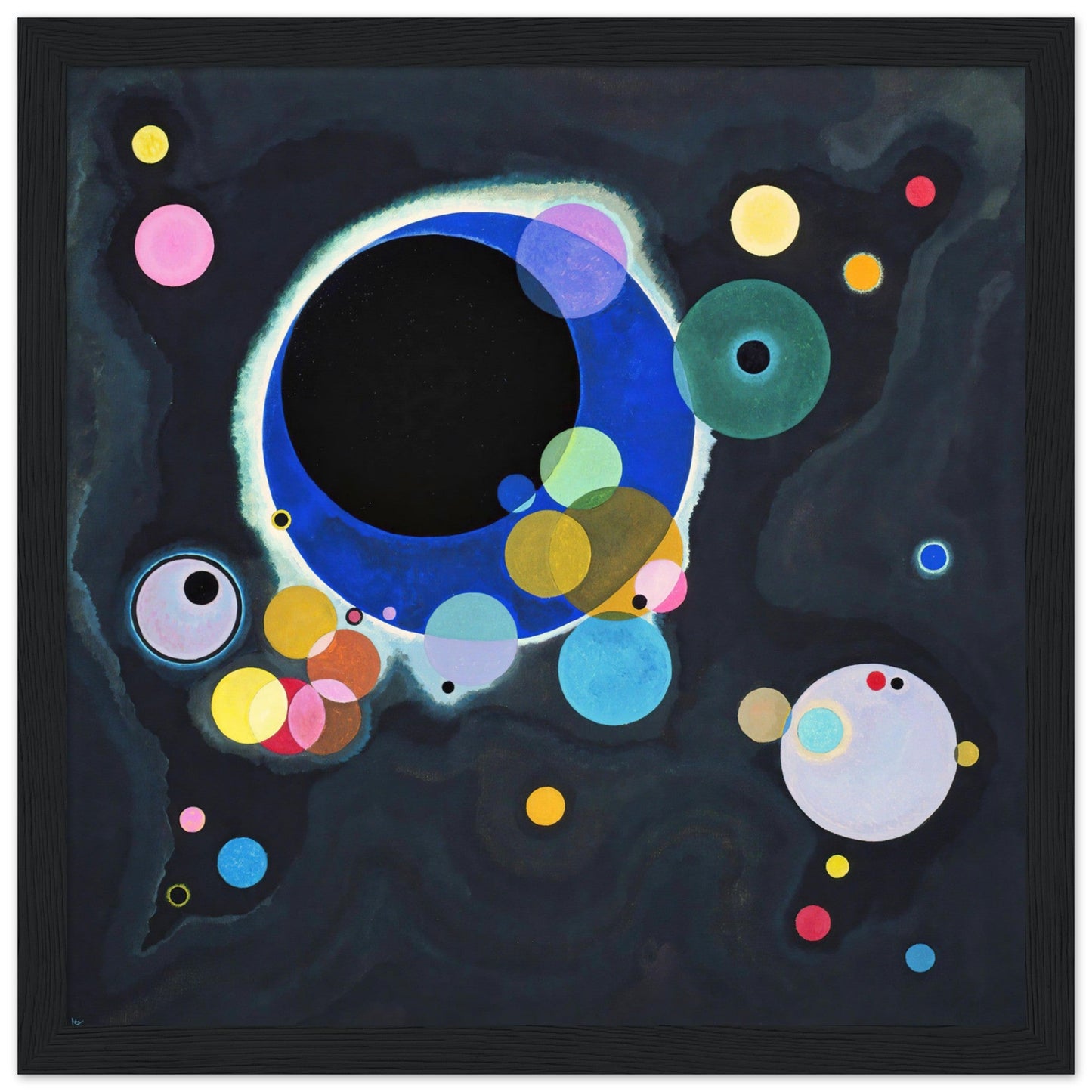 Several Circles (1926) by Wassily Kandinsky - Print Material - Master's Gaze