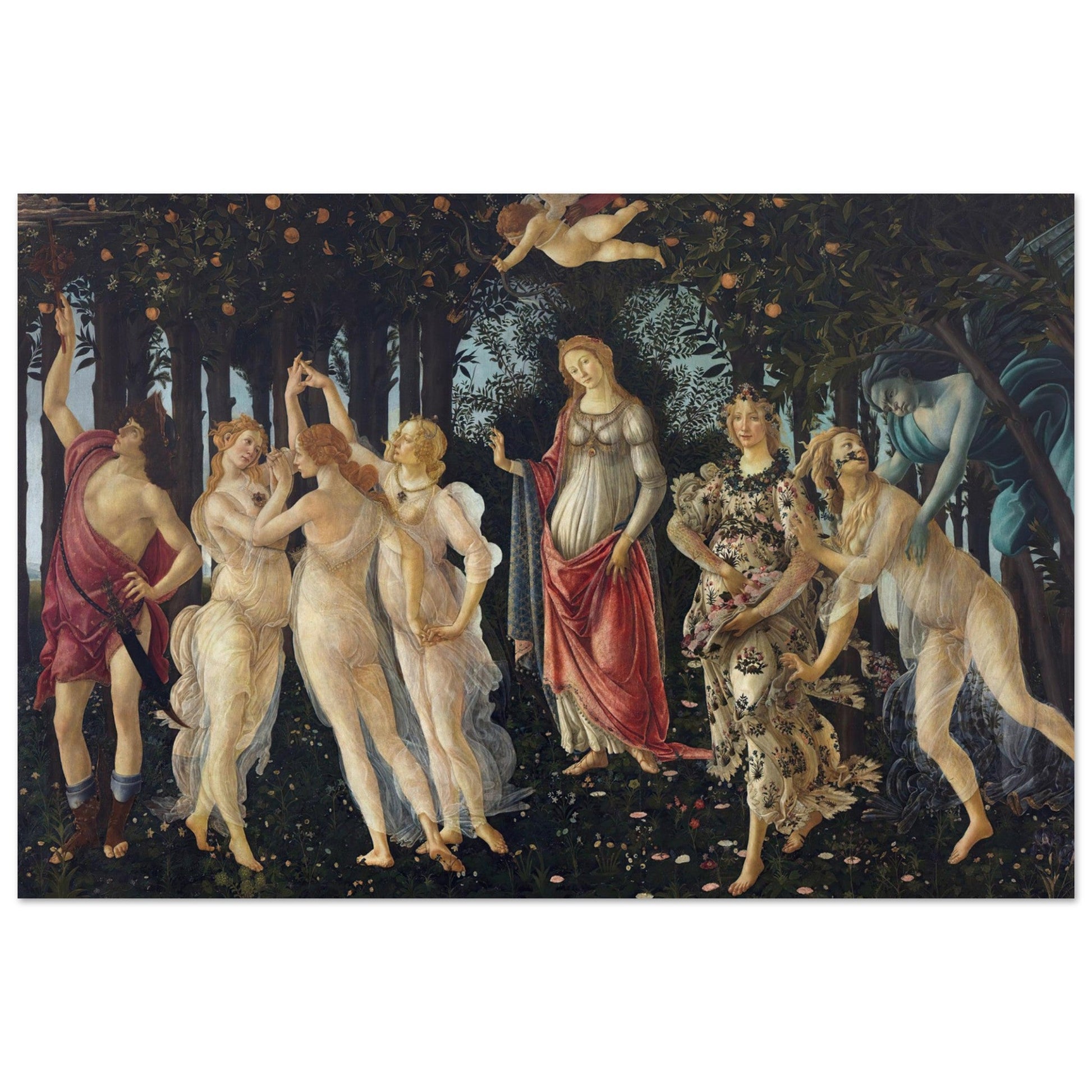Spring (C. 1480) by Sandro Botticelli - Print Material - Master's Gaze