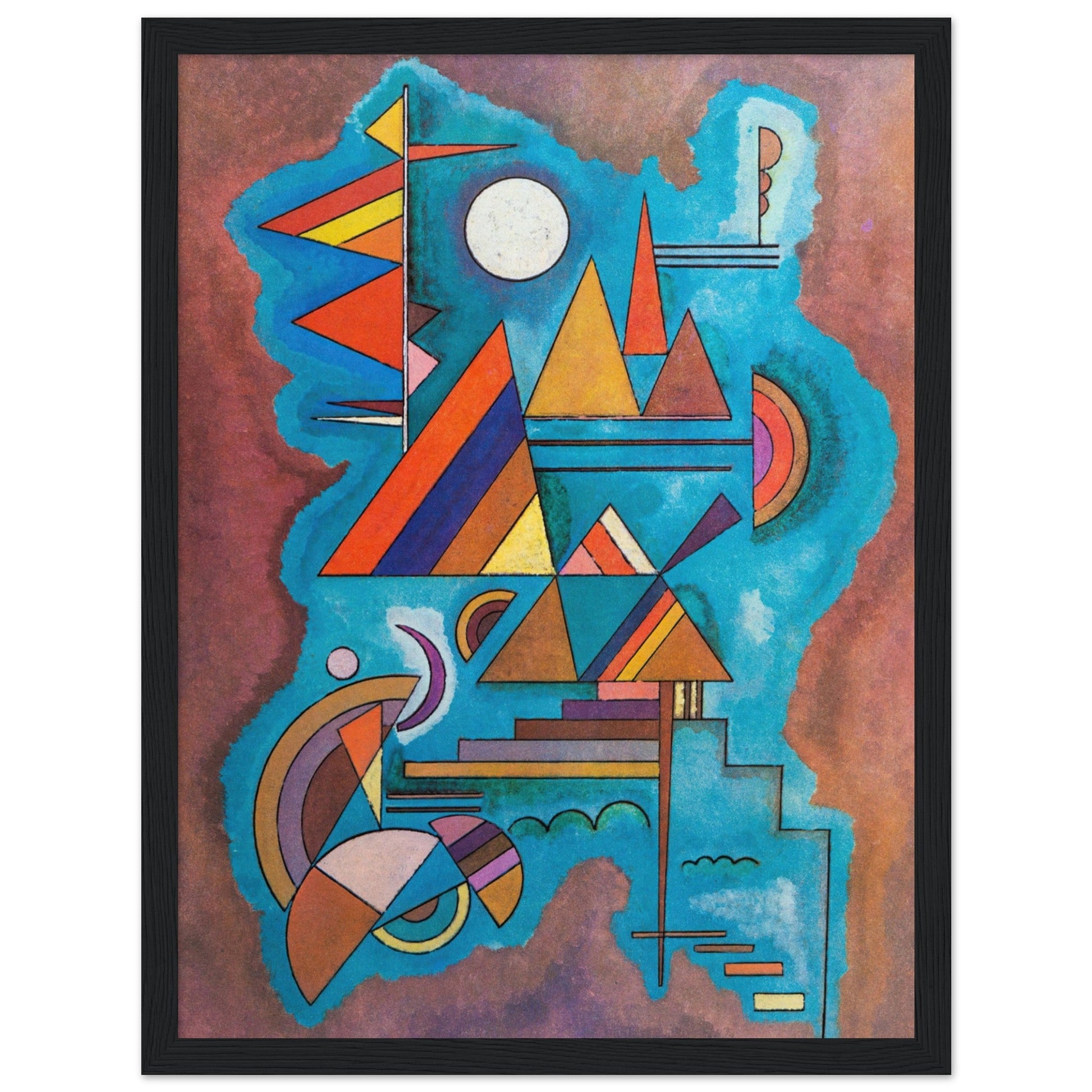 Standing (1930) by Wassily Kandinsky - Print Material - Master's Gaze