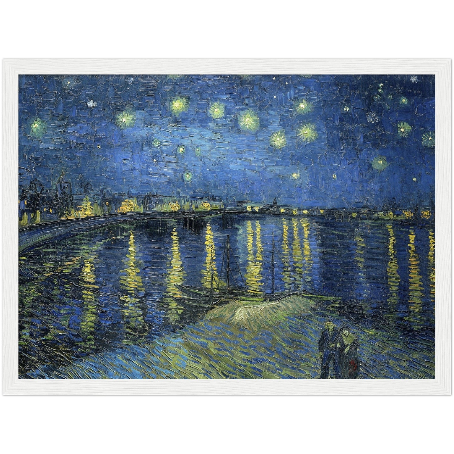 Starry Night Over the Rhone - Vincent Van Gogh - Print Material - Master's Gaze