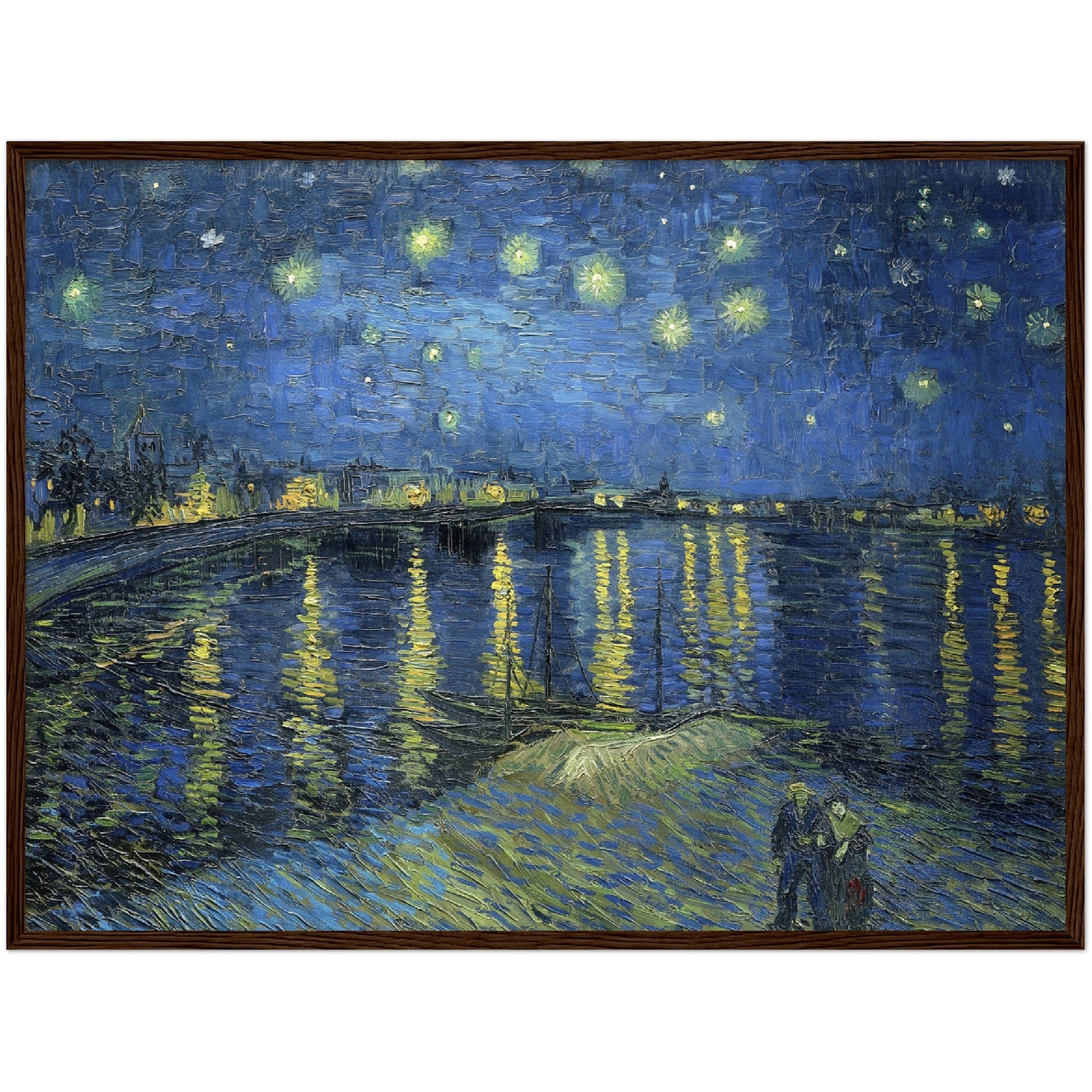 Starry Night Over the Rhone - Vincent Van Gogh - Print Material - Master's Gaze