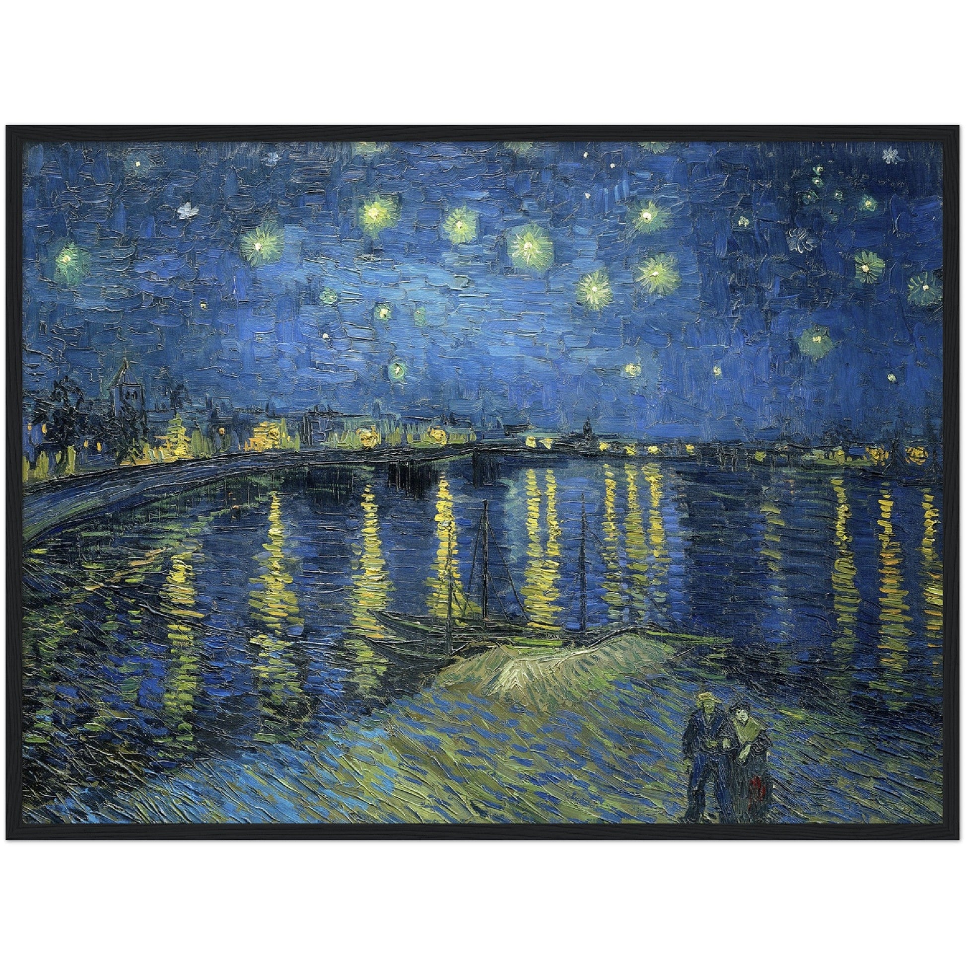 Starry Night Over the Rhone - Vincent Van Gogh - Print Material - Master's Gaze