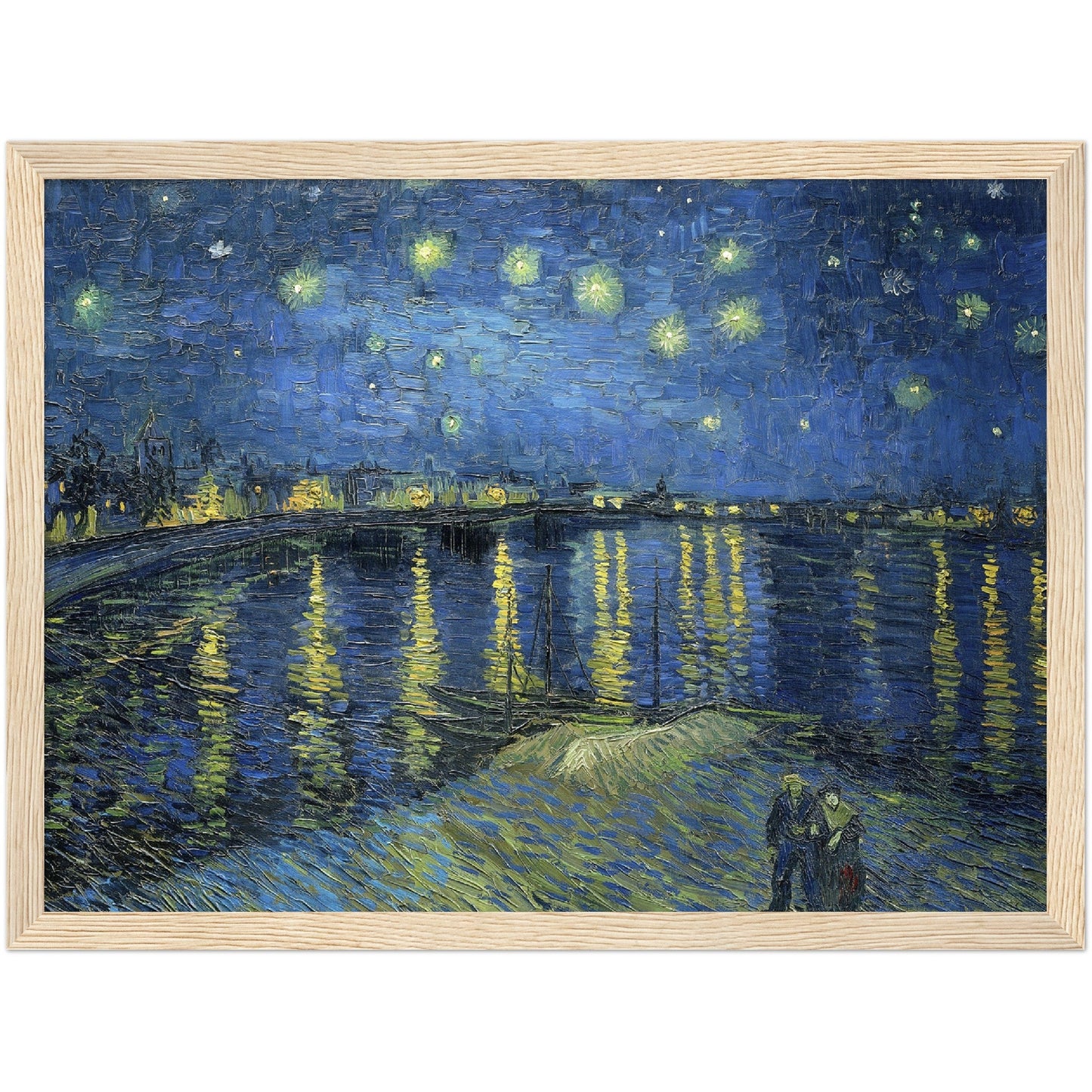 Starry Night Over the Rhone - Vincent Van Gogh - Print Material - Master's Gaze