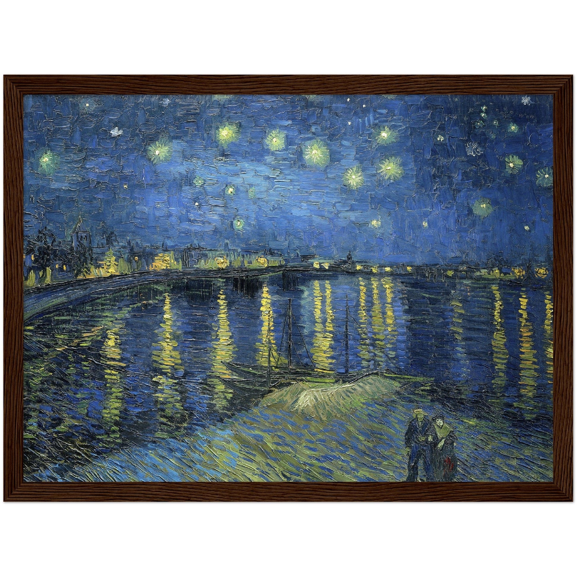 Starry Night Over the Rhone - Vincent Van Gogh - Print Material - Master's Gaze