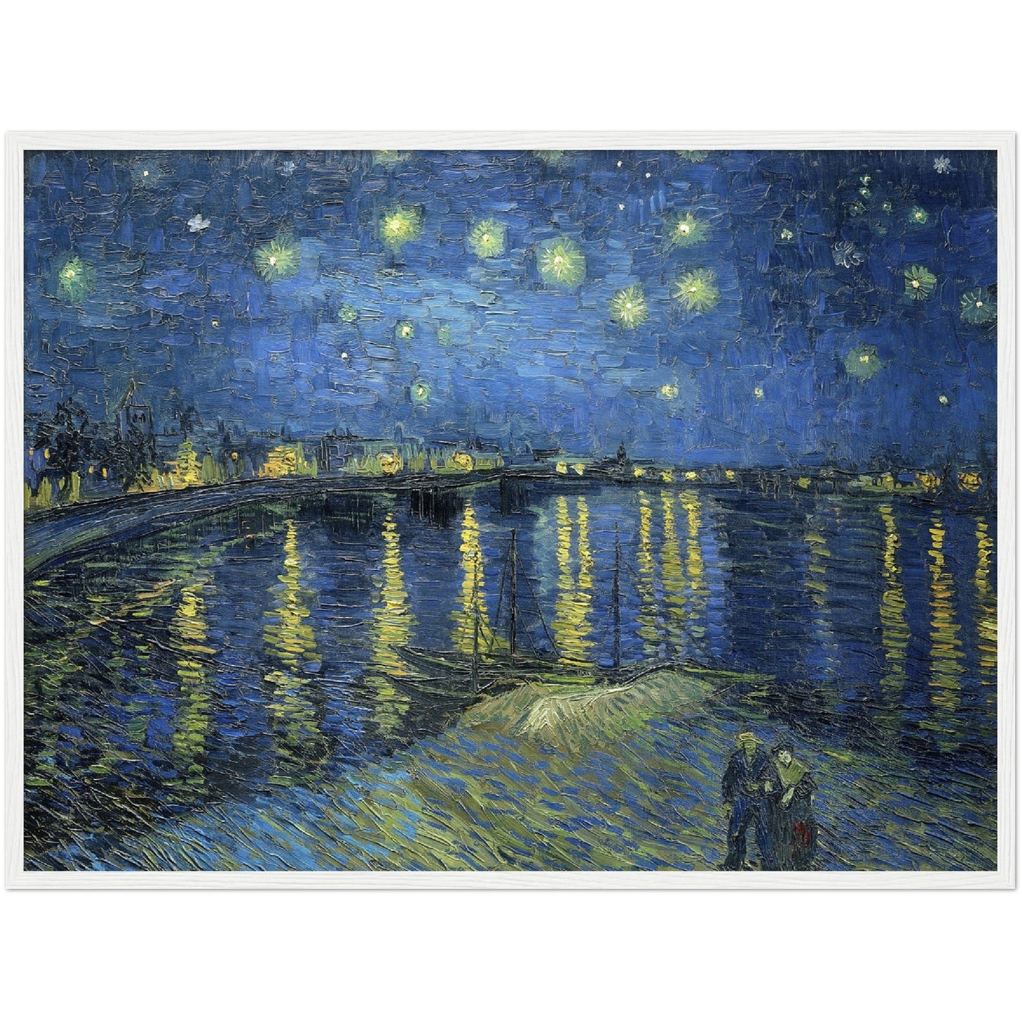 Starry Night Over the Rhone - Vincent Van Gogh - Print Material - Master's Gaze