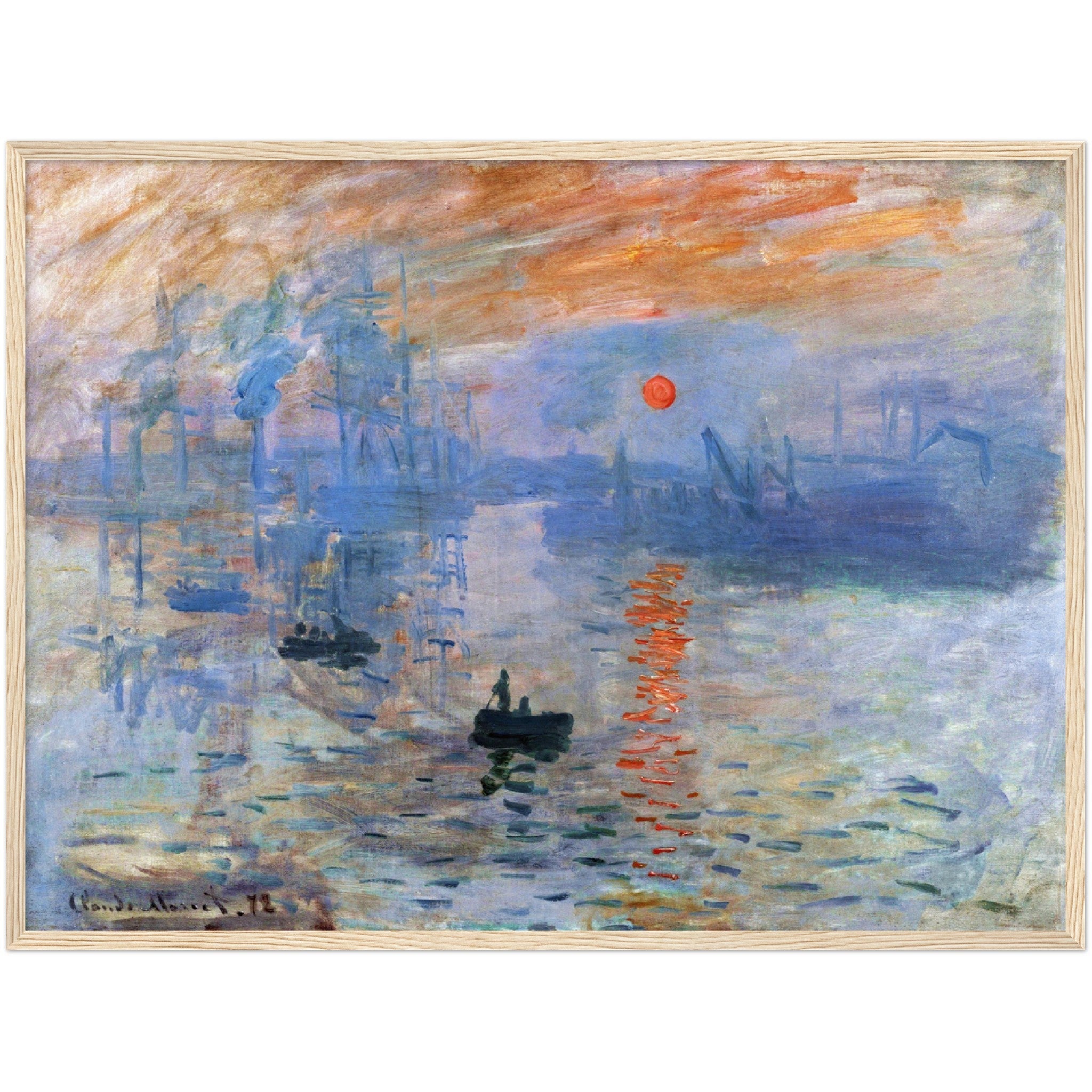 Sunrise - Claude Monet | Master's Gaze