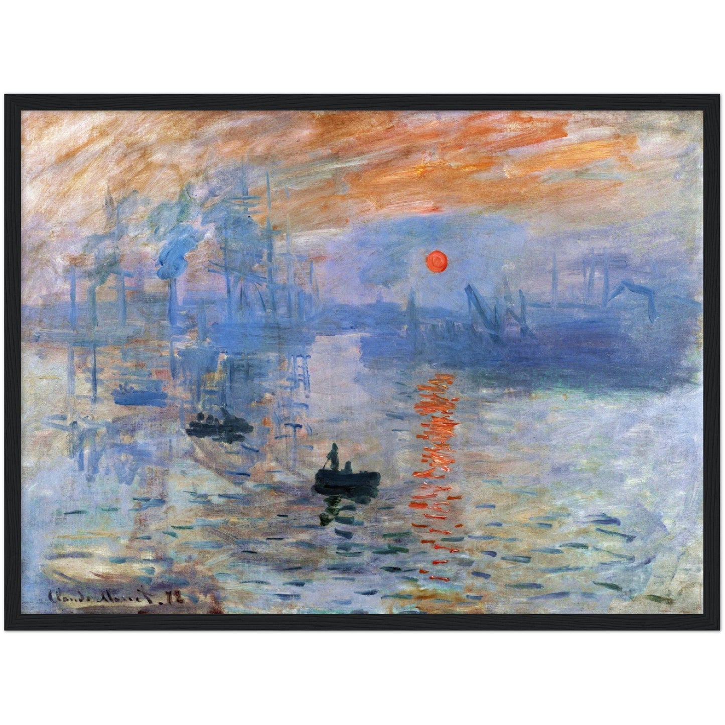 Sunrise - Claude Monet - Print Material - Master's Gaze