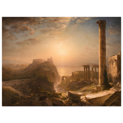 Syria by the Sea (1873) by Frederic Edwin Church - Print Material - Master's Gaze