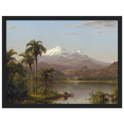 Tamaca Palms (1854) by Frederic Edwin Church - Print Material - Master's Gaze