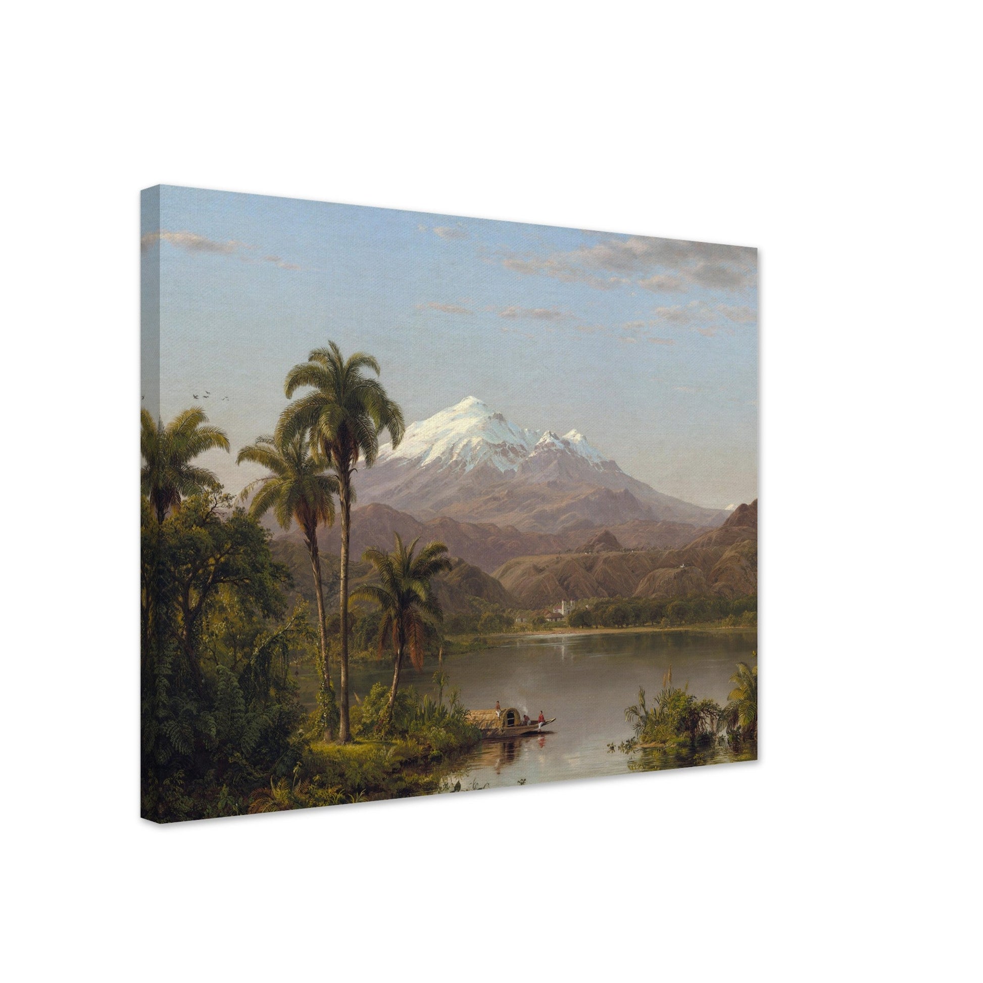 Tamaca Palms (1854) by Frederic Edwin Church - Print Material - Master's Gaze