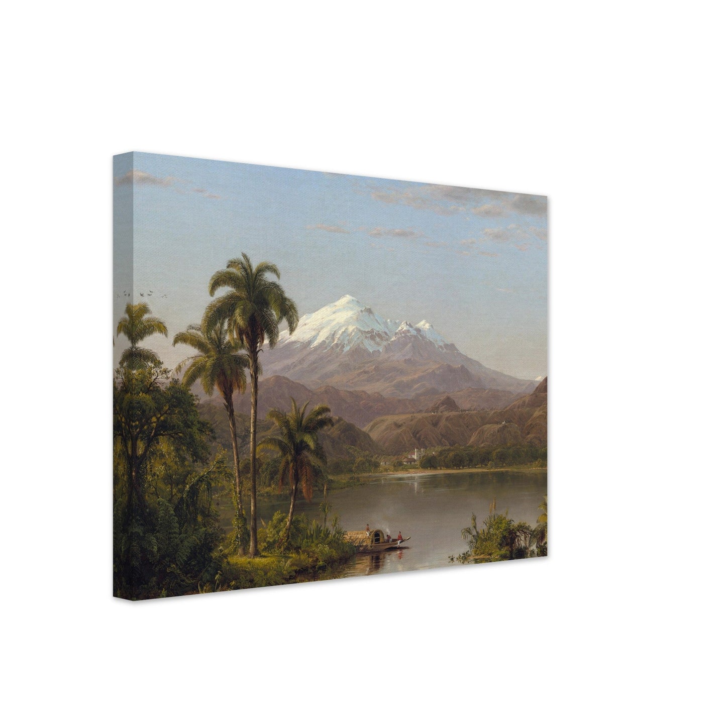 Tamaca Palms (1854) by Frederic Edwin Church - Print Material - Master's Gaze