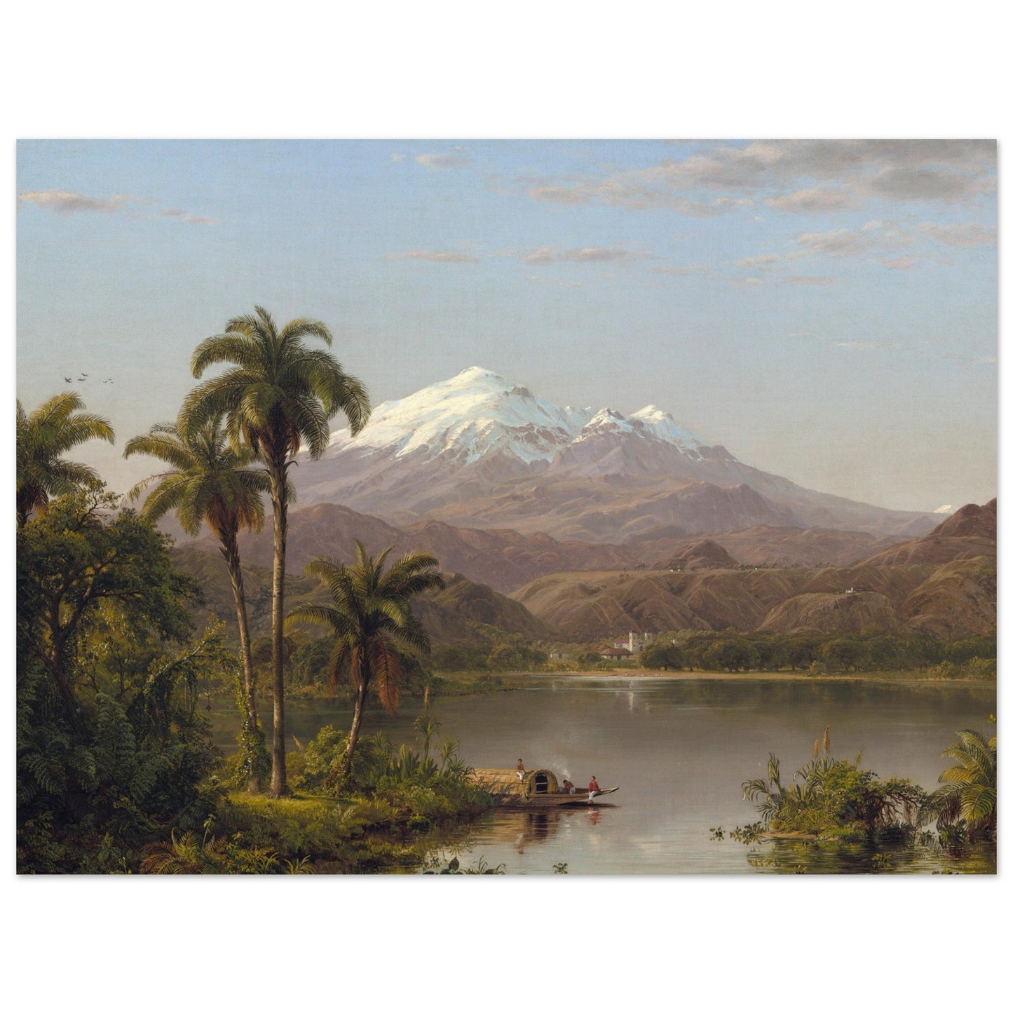 Tamaca Palms (1854) by Frederic Edwin Church - Print Material - Master's Gaze