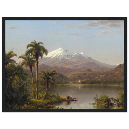 Tamaca Palms (1854) by Frederic Edwin Church - Print Material - Master's Gaze