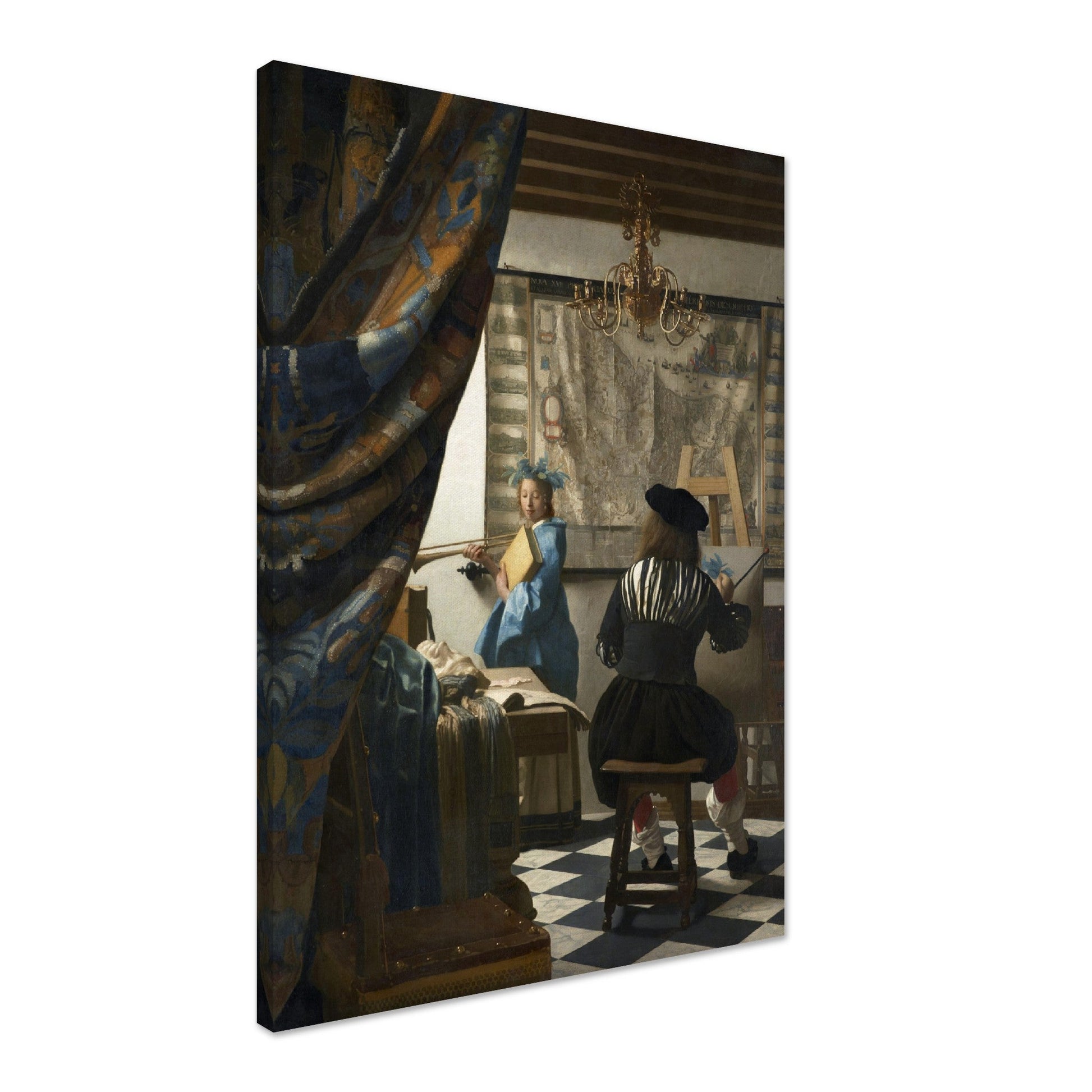 The Art of Painting by Johannes Vermeer - Print Material - Master's Gaze