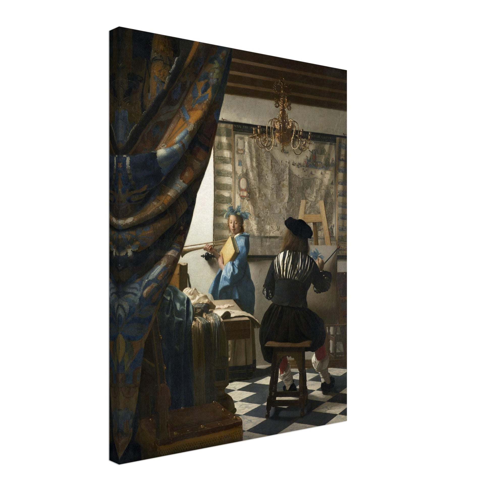 The Art of Painting by Johannes Vermeer - Print Material - Master's Gaze