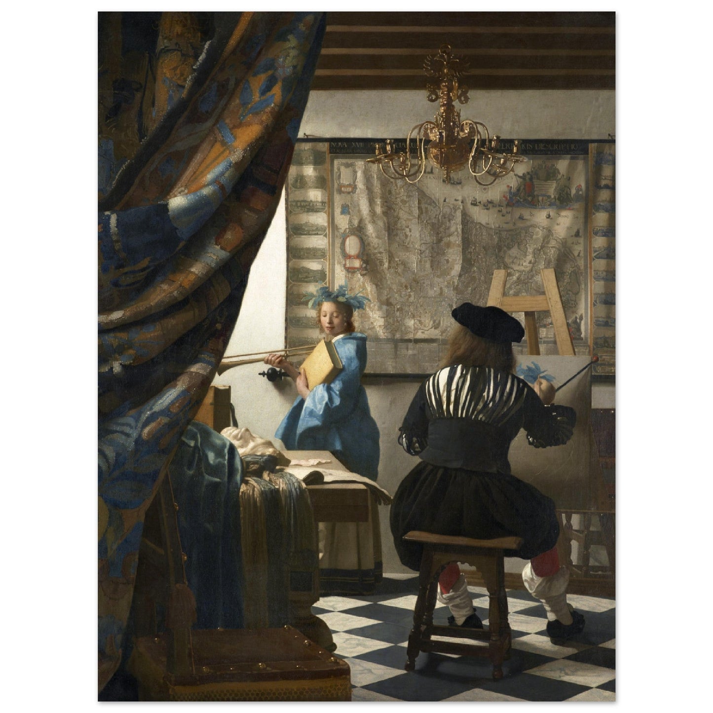 The Art of Painting by Johannes Vermeer - Print Material - Master's Gaze