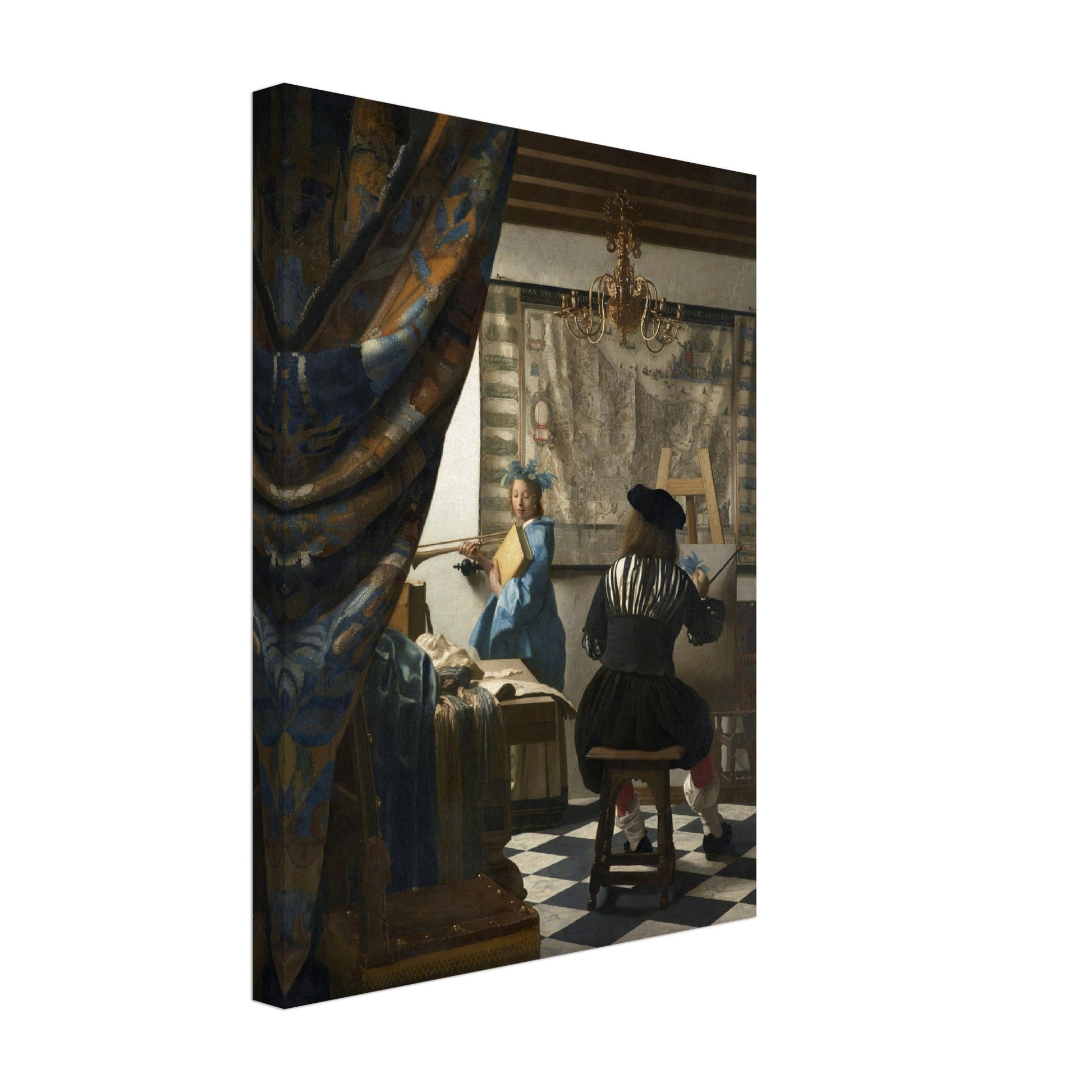 The Art of Painting by Johannes Vermeer - Print Material - Master's Gaze