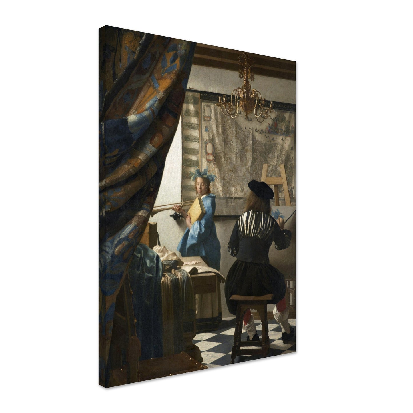 The Art of Painting by Johannes Vermeer - Print Material - Master's Gaze