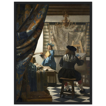 The Art of Painting by Johannes Vermeer - Print Material - Master's Gaze